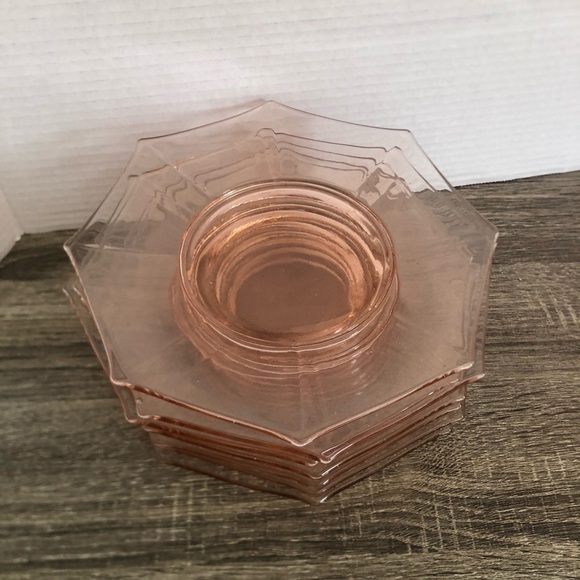 1920s Liberty Glass Egg Harbor Luncheon Plates - Picture 16 of 16